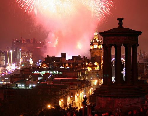 NYE Edinburgh Fireworks